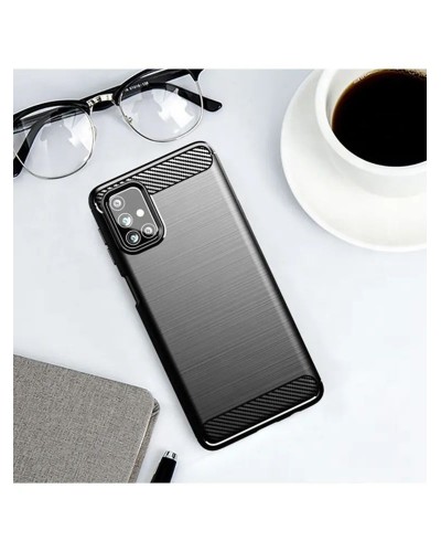 Husă Antișoc iPhone X Forcell Carbon Negru