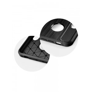 Husă Antișoc iPhone 11 Pro Max Forcell Carbon Negru