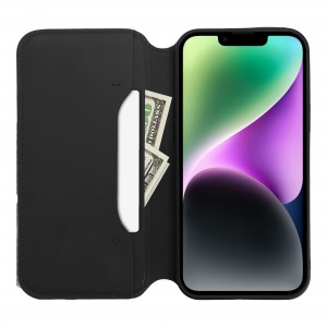 Husă Samsung Galaxy A34 5G Dual Pocket Book tip carte, Negru
