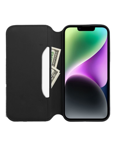 Husă Samsung Galaxy A34 5G Dual Pocket Book tip carte, Negru