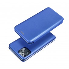 Husă Samsung Galaxy S25 Elegance Book Piele Premium Tip Carte cu Slot Card - Albastru