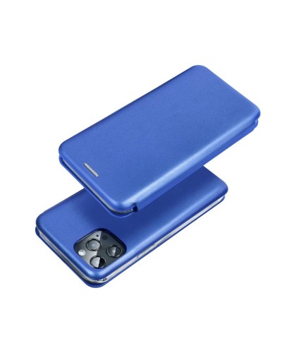 Husă Samsung Galaxy S25 Elegance Book Piele Premium Tip Carte cu Slot Card - Albastru