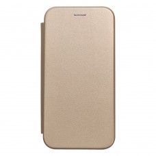 Husă iPhone 16 Plus Elegance Book Piele Premium Tip Carte cu Slot Card - Auriu