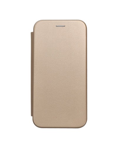 Husă Samsung Galaxy S24 FE Elegance Book Piele Premium Tip Carte cu Slot Card - Auriu