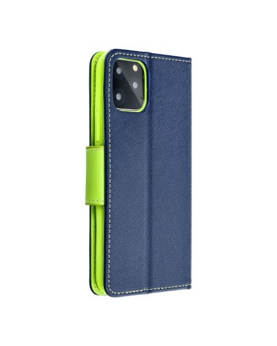 Husă Realme C55 Fancy Book Tip Carte cu Magnet și 2 Sloturi Card + Buzunar - Albastru