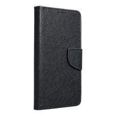 Husă Xiaomi Redmi Note 13 Pro 4G Fancy Book Tip Carte cu Magnet și 2 Sloturi Card + Buzunar - Negru