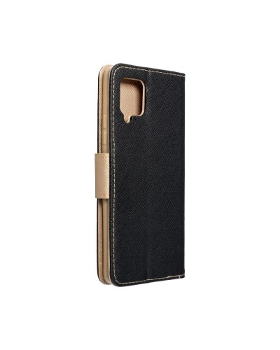Husă iPhone 16 Pro Max Fancy Book Tip Carte cu Magnet și 2 Sloturi Card + Buzunar - Negru