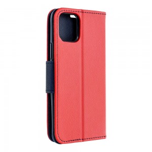 Husă Realme C55 Fancy Book Tip Carte cu Magnet și 2 Sloturi Card + Buzunar - Roșu