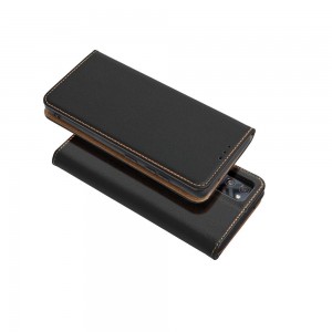 Husă Samsung Galaxy S23 Leather Smart Pro tip carte, Negru