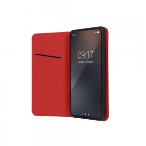 Husă Samsung Galaxy A23 5G Leather Smart Pro tip carte, Rosu