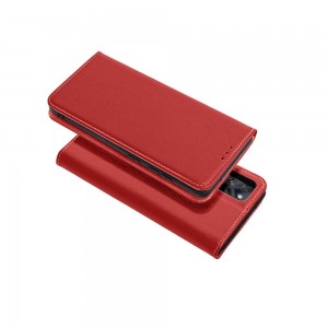 Husă Samsung Galaxy A23 5G Leather Smart Pro tip carte, Rosu