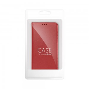 Husă Samsung Galaxy A34 5G Leather Smart Pro tip carte, Rosu