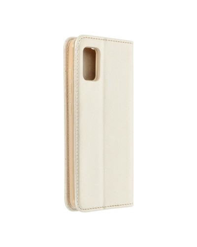 Husă Samsung Galaxy M51 Magnet Case tip carte, Gold