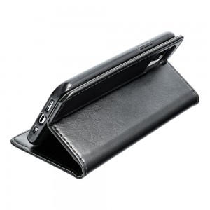 Husă Xiaomi Redmi Note 9T 5G Flip Cover tip carte, Negru