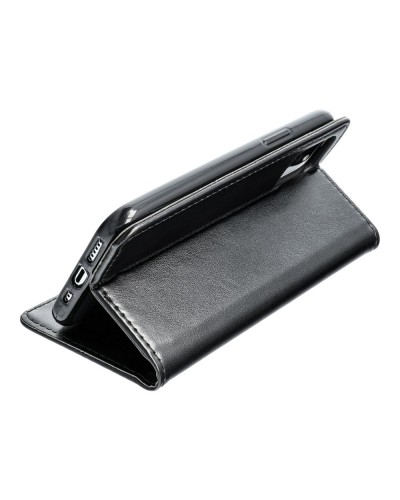 Husă Samsung Galaxy S22 Ultra Magnet Case tip carte, Negru