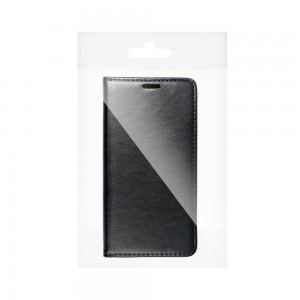 Husă Xiaomi Redmi Note 9T 5G Flip Cover tip carte, Negru