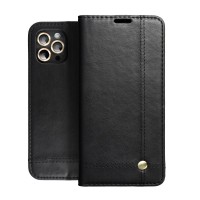 Husă Samsung Galaxy A20s Prestige Book tip carte, Negru