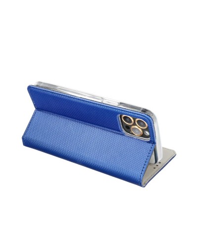 Husă Honor X7b Smart Book Case tip carte, Albastru