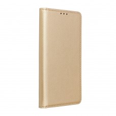 Husă Oppo Find X3 Lite Smart Book Case tip carte, Auriu