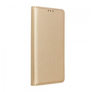 Husă Samsung Galaxy A15 Smart Case Book tip carte, Auriu