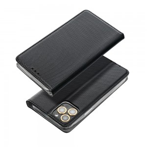 Husă Samsung Galaxy M31s Smart Book Case tip carte, Negru
