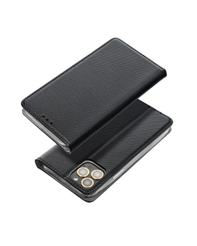 Husă Realme 8 Smart Book Case tip carte, Negru