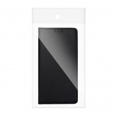 Husă Motorola G100 Smart Book Case tip carte, Negru