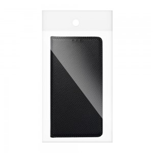 Husă Samsung Galaxy M31s Smart Book Case tip carte, Negru