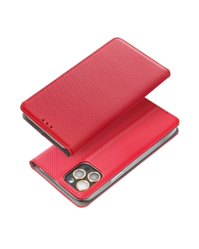 Husă Honor X8a Smart Book Case tip carte, Rosu Husă Honor X8a Smart Book Case tip carte, Rosu