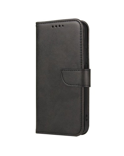 Husa tip carte Samsung Galaxy M53 5G MANGUSTA Smart Magnet Book, piele ecologica - Negru