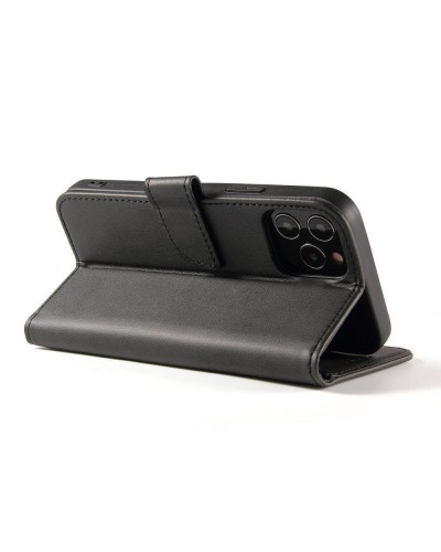Husa tip carte Samsung Galaxy M53 5G MANGUSTA Smart Magnet Book, piele ecologica - Negru