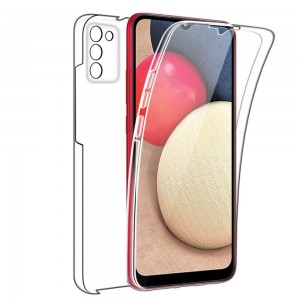 Husă 360 Samsung Galaxy A03s GKK Full Protection Transparent