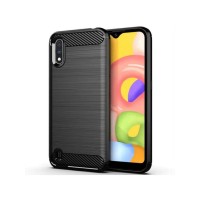 Husă Antișoc Samsung Galaxy A01 Forcell Carbon Negru