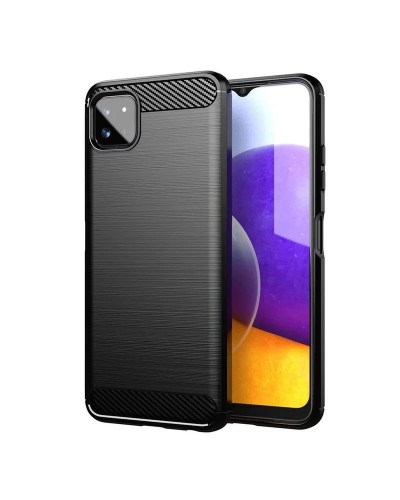 Husă Antișoc Samsung Galaxy A22 5G Forcell Carbon Negru