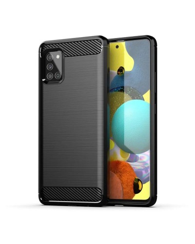 Husă Antișoc Samsung Galaxy A51 5G Forcell Carbon Negru