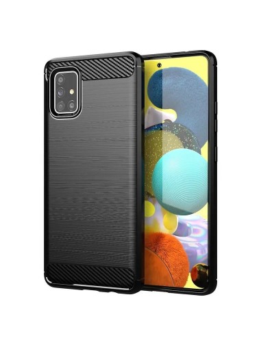 Husă Antișoc Samsung Galaxy A51 Forcell Carbon Negru