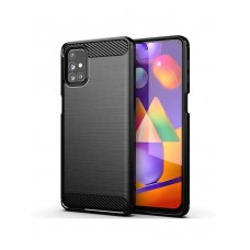 Husă Antișoc Samsung Galaxy M31s Forcell Carbon Negru