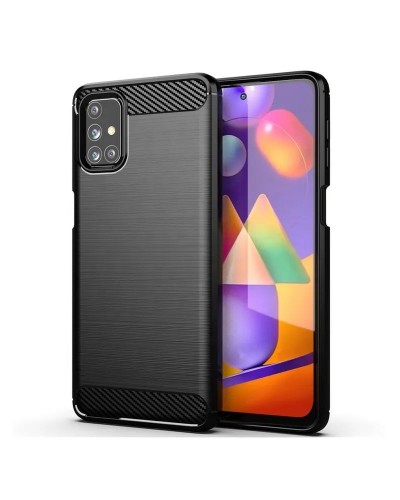 Husă Antișoc Samsung Galaxy M31s Forcell Carbon Negru
