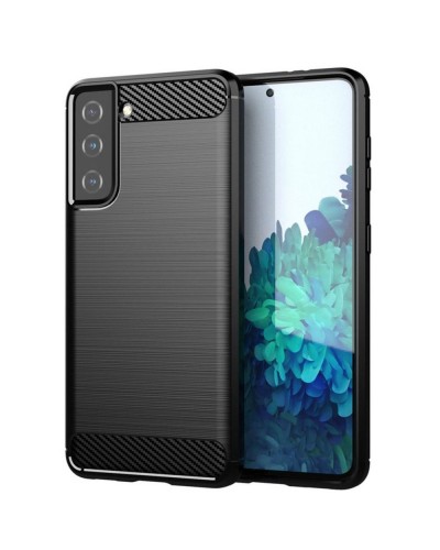Husă Antișoc Samsung Galaxy S21 FE Forcell Carbon Negru