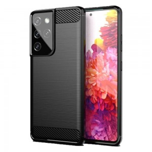Husă Antișoc Samsung Galaxy S21 Ultra Forcell Carbon Negru