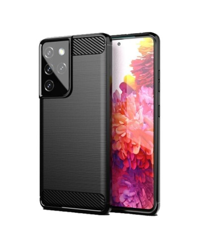 Husă Antișoc Samsung Galaxy S21 Ultra Forcell Carbon Negru