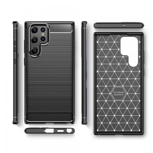 Husă Antișoc Samsung Galaxy S22 Ultra Forcell Carbon Negru