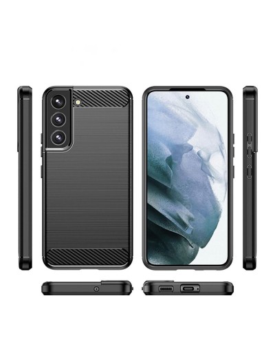 Husă Antișoc Samsung Galaxy S22 Forcell Carbon Negru