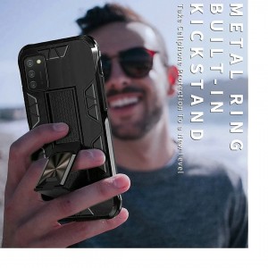 Husă Antișoc Samsung Galaxy A02s Forcell DEFENDER Negru