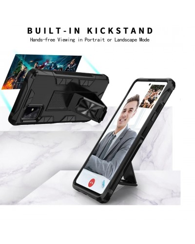 Husă Antișoc Samsung Galaxy A51 Forcell DEFENDER Negru