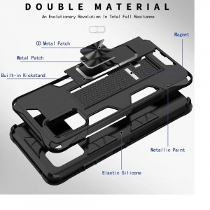 Husă Antișoc Samsung Galaxy A51 Forcell DEFENDER Negru