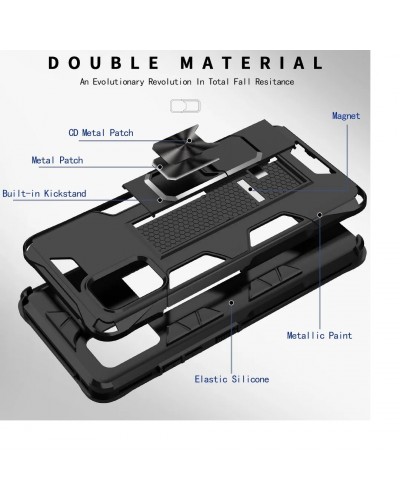 Husă Antișoc Samsung Galaxy A51 Forcell DEFENDER Negru