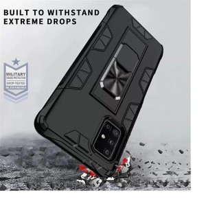 Husă Antișoc Samsung Galaxy A51 Forcell DEFENDER Negru