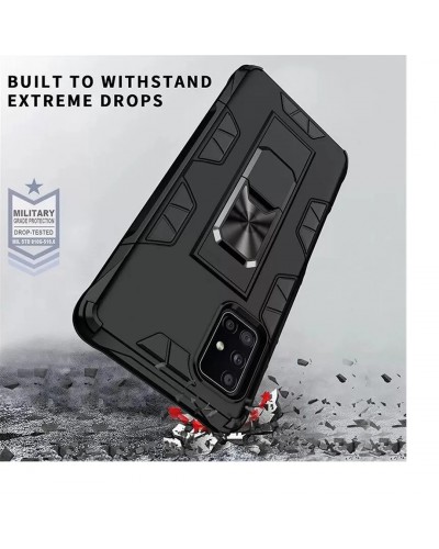 Husă Antișoc Samsung Galaxy A51 Forcell DEFENDER Negru