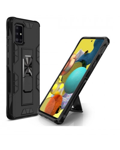 Husă Antișoc Samsung Galaxy A72 Forcell DEFENDER Negru